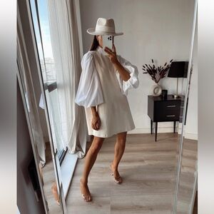 ZARA NWT Suede Mini Dress